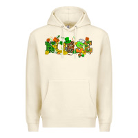 Sandshell St. Patricks day nurse Premium Hoodie - HowdyJamesFarm