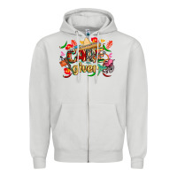 Dove Grey cinco de mayo caregiver Zipper Hoodie - CowGirlArtShop