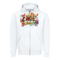 White cinco de mayo caregiver Zipper Hoodie - CowGirlArtShop