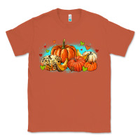 Copper thankful pumpkins Classic Tee - MaliasSmallBusiness
