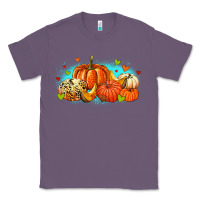 Lavender thankful pumpkins Classic Tee - MaliasSmallBusiness