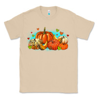 Mushroom thankful pumpkins Classic Tee - MaliasSmallBusiness