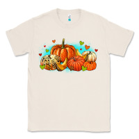 Natural thankful pumpkins Classic Tee - MaliasSmallBusiness