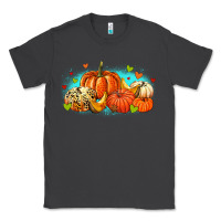 Smoke thankful pumpkins Classic Tee - MaliasSmallBusiness