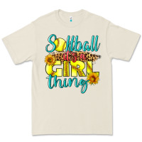 Bone softball it's a girl thing Premium Tee - LillyAllenDesigns