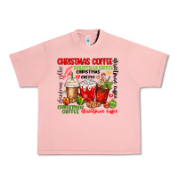 Salmon Christmas coffee Urban Heavy Tee - MaliasSmallBusiness