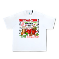 White Christmas coffee Urban Heavy Tee - MaliasSmallBusiness