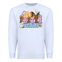 White Easter mama Premium Sweatshirt - OliviaCreatesArt