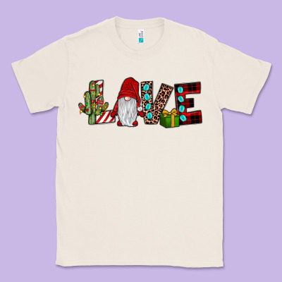 Love Gnome Classic Tee Designed By Jahusdesignshop