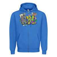 True Royal registered nurse mardi gras Zipper Hoodie - CowGirlArtShop