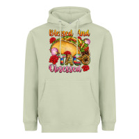 Matcha Blessed and taco obsessed Mexico Heavyweight Hoodie - FaDigitalArtStudio
