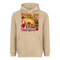 Blessed And Taco Obsessed Mexico Heavyweight Hoodie | Teevron