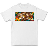 White western cow cockerel chick  serape leopard sunflowers license plate te Premium Tee - BarkalooDesign