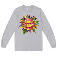 Moon Dust lunch lady tie dye sunflower Long Sleeve Tee - BarkalooDesign