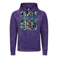 Cloud Purple Howdy Cowhide Turquoise Vintage Hoodie - Jasminsmagicworld
