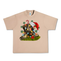 Burro Christmas soldier veteran boots Urban Heavy Tee - MaliasSmallBusiness