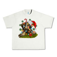 Pistachio Christmas soldier veteran boots Urban Heavy Tee - MaliasSmallBusiness