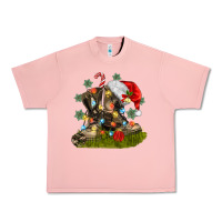 Salmon Christmas soldier veteran boots Urban Heavy Tee - MaliasSmallBusiness