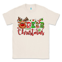 Natural Deer Christmas reindeer Classic Tee - NancyCooperArtShop