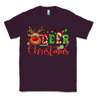 Plum Deer Christmas reindeer Classic Tee - NancyCooperArtShop