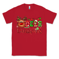 Red Deer Christmas reindeer Classic Tee - NancyCooperArtShop