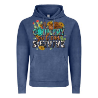 Vintage Denim a country girl can survive Vintage Hoodie - MaliasSmallBusiness