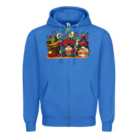 True Royal cinco de mayo gnomes Zipper Hoodie - CowGirlArtShop