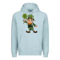 Blue Mist St. Patrick's day elf Premium Hoodie - CowGirlArtShop