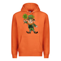 Carrot St. Patrick's day elf Premium Hoodie - CowGirlArtShop