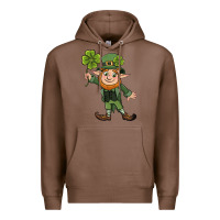 Chestnut St. Patrick's day elf Premium Hoodie - CowGirlArtShop