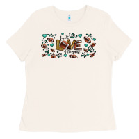 Bone for the love of the game American football Ladies Tee - Jasminsmagicworld