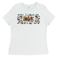 White for the love of the game American football Ladies Tee - Jasminsmagicworld