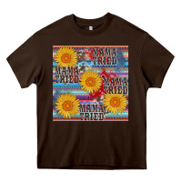 Chocolate Brown mama tried seamless Heavy Core Tee - AdoDesignShop