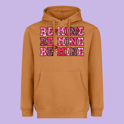 Be Mine Heavyweight Hoodie Designed By Oliviacreatesart