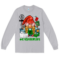 Moon Dust cashier  life gnome Long Sleeve Tee - BarkalooDesign