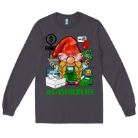 Smoke cashier  life gnome Long Sleeve Tee - BarkalooDesign