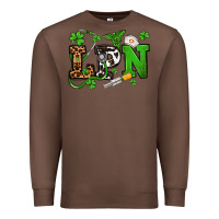 Chestnut St. Patrick's Day LPN Premium Sweatshirt - OliviaCreatesArt