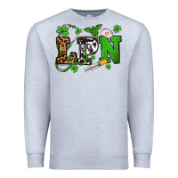 Heather Grey St. Patrick's Day LPN Premium Sweatshirt - OliviaCreatesArt