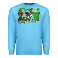 Ocean Blue St. Patrick's Day LPN Premium Sweatshirt - OliviaCreatesArt