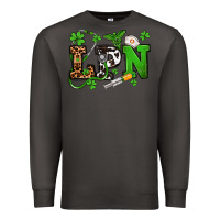 Smoke St. Patrick's Day LPN Premium Sweatshirt - OliviaCreatesArt