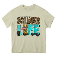 Mossy soldier  life Heavy Core Tee - AdoDesignShop