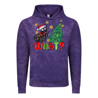 Cloud Purple christmas  cat  what Vintage Hoodie - MaliasSmallBusiness