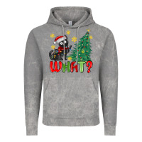 Cloud Rock christmas  cat  what Vintage Hoodie - MaliasSmallBusiness