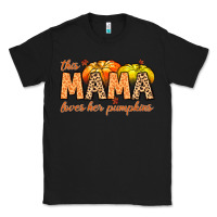 Black this mama loves her pumpkins Classic Tee - MaliasSmallBusiness