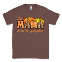 Chestnut this mama loves her pumpkins Classic Tee - MaliasSmallBusiness