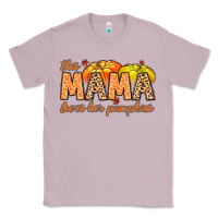 Lilac this mama loves her pumpkins Classic Tee - MaliasSmallBusiness