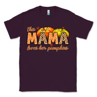 Plum this mama loves her pumpkins Classic Tee - MaliasSmallBusiness