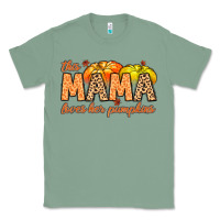 Sage this mama loves her pumpkins Classic Tee - MaliasSmallBusiness