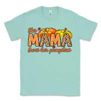 This Mama Loves Her Pumpkins Classic Tee | Teevron