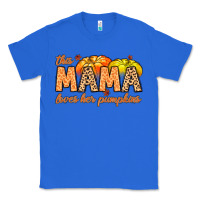 True Royal this mama loves her pumpkins Classic Tee - MaliasSmallBusiness